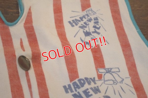 画像7: dp-251010-15 Unknown HAPPY NEW YEAR Kids Apron