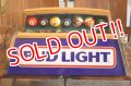 dp-260106-07 BUD LIGHT 1980's Pool Bar Light