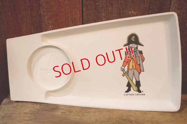 画像1: ct-260106-10 McDonald's / 1970's Plastic Food Tray "Captain Crook"