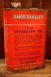 画像3: dp-251008-87 DAVID BRADLEY Cream SEPARATOR OIL ONE HARF GALLON CAN (3)