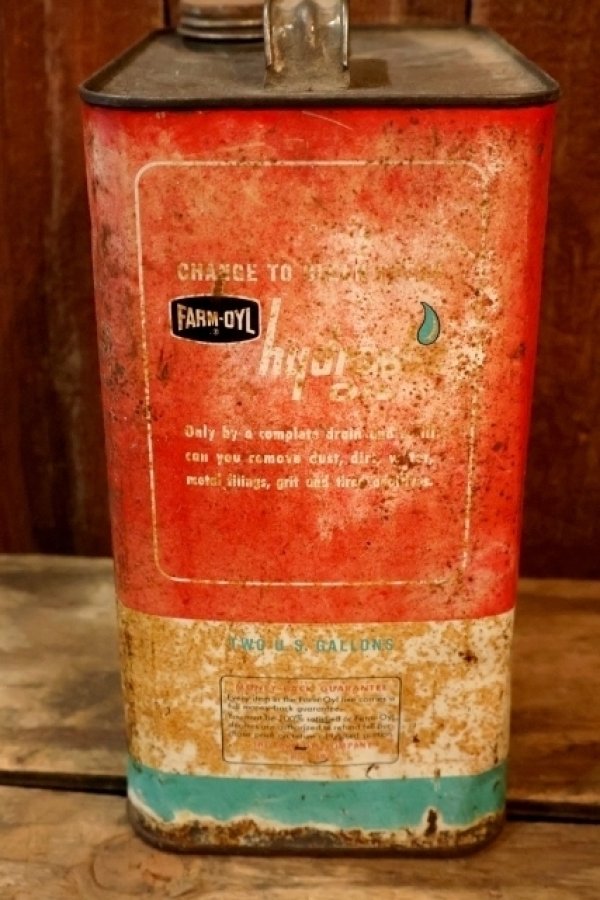 画像7: dp-250618-28 THE FARM-OYL COMPANY 2 U.S.GALLONS HYDRAULIC OIL CAN