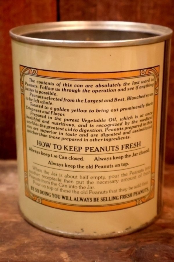 画像6: dp-250205-78 THE PLANTERS 1981 SALTED PEANUTS CAN