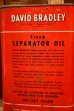 画像2: dp-251008-87 DAVID BRADLEY Cream SEPARATOR OIL ONE HARF GALLON CAN (2)