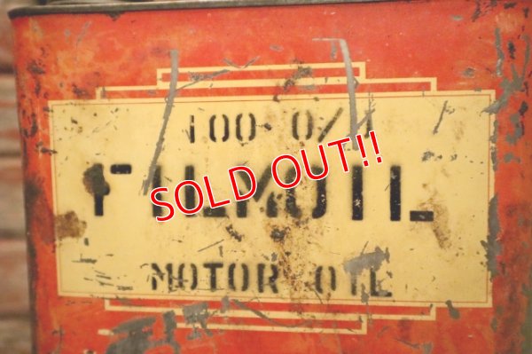 画像2: dp-240508-37 CATO OIL & GREASE CO. FILMOIL MOTOR OIL TWO U.S. GALLONS CAN