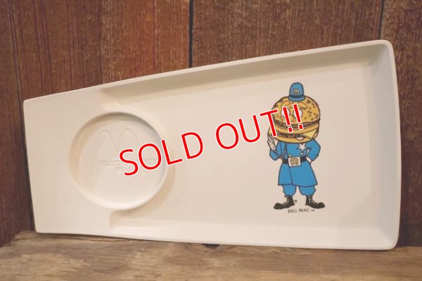 画像1: ct-260106-08 McDonald's / 1970's Plastic Food Tray "BIG MAC"