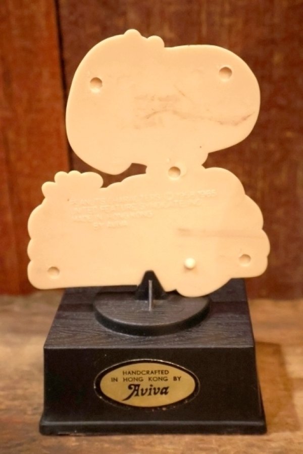 画像5: ct-251201-57 Snoopy / AVIVA 1970's Trophy "RUN FOR FUN"