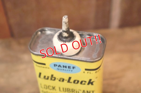 画像5: dp-251201-12 PANEF Lub-a-Lock LOCK LUBRICANT defroster anti-freeze Handy Oil Can