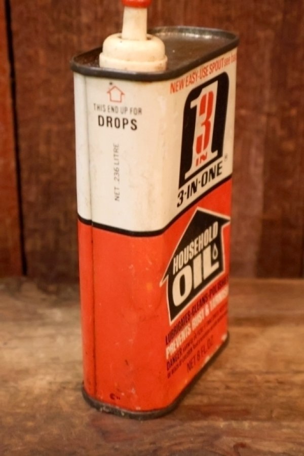 画像2: dp-251008-87 3-IN-OBE HOUSEHOLD OIL 8 FL.OZ. Handy Can