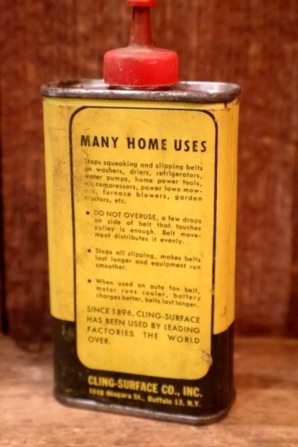 画像2: dp-251201-14 Cling-Surface FAN & V-BELT DRESSING Handy Oil Can