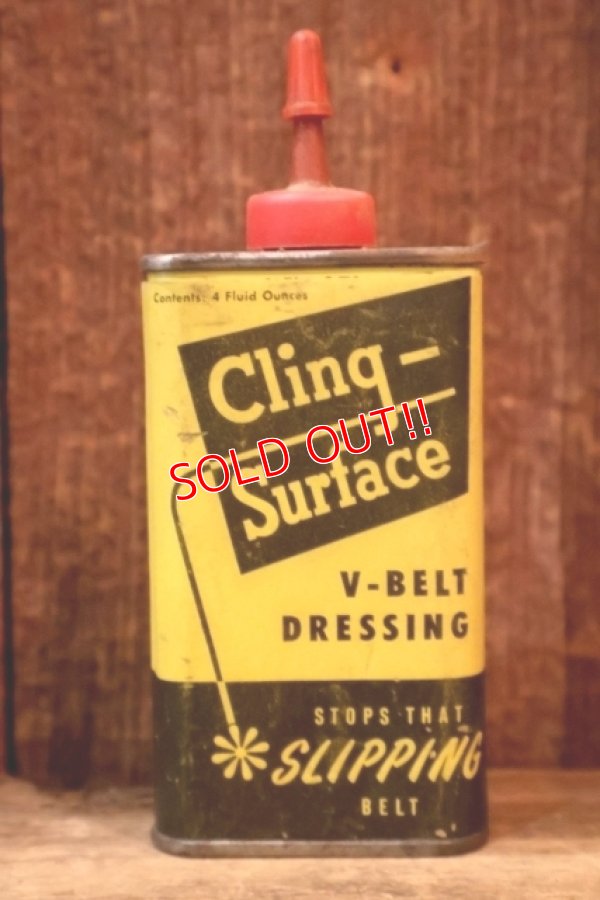 画像1: dp-251201-14 Cling-Surface FAN & V-BELT DRESSING Handy Oil Can