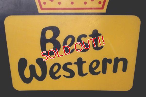 画像3: dp-260204-48 Best Western 1980's "LOBBY →" Sign