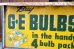 画像6: dp-260204-57 GENERAL ELECTRIC / 1940's-1950's GE BULBS W-sided Metal Sign (6)