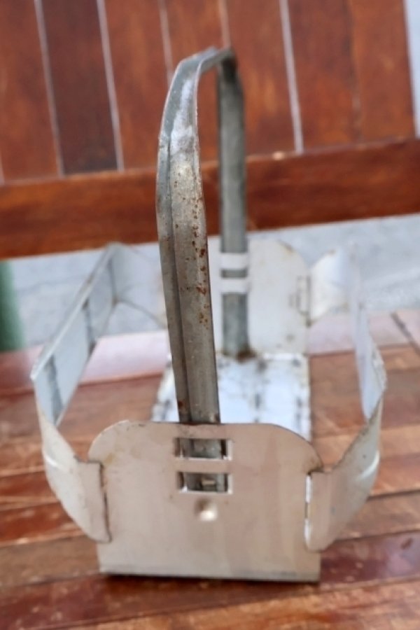 画像5: dp-260204-23 PEPSI-COLA 1950's Metal Bottle Carrier