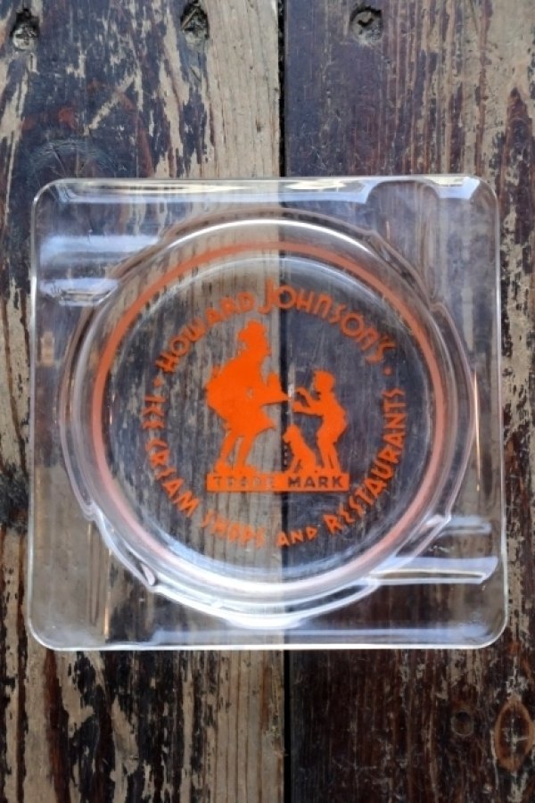 画像2: dp-260204-60 HOWARD JOHNSON'S VINTAGE GLASS ASHTRAY