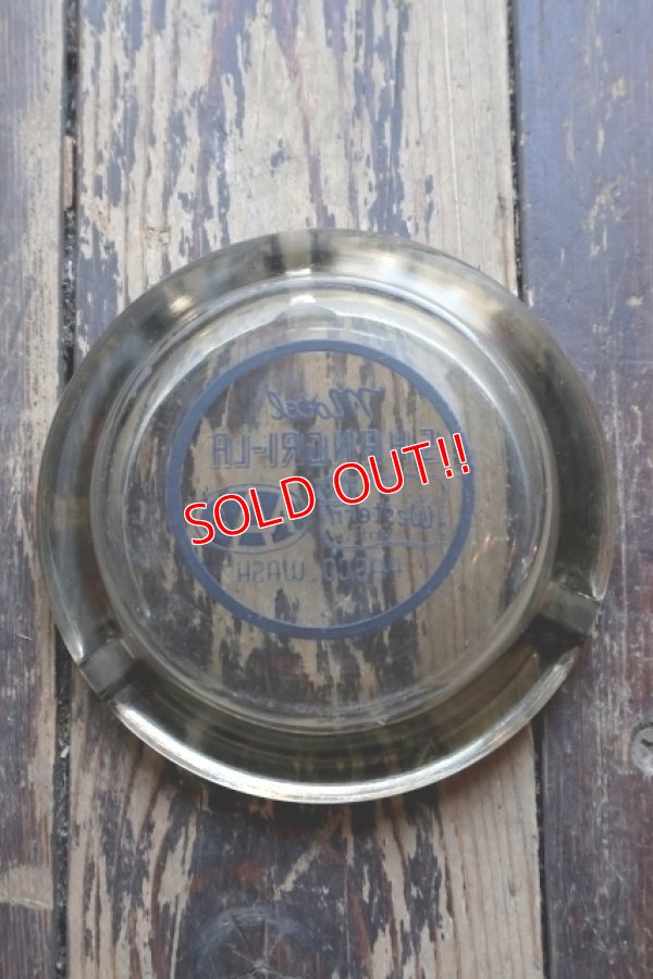 画像5: dp-260204-60 Motel SHANGRI-LA VINTAGE GLASS ASHTRAY