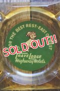 dp-260204-60 TRAVELODGE VINTAGE GLASS ASHTRAY