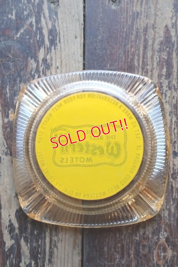 画像4: dp-260204-60 THE BEST Western MOTELS VINTAGE GLASS ASHTRAY