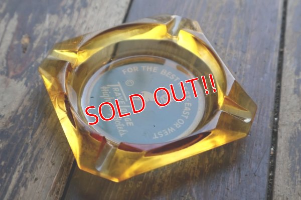 画像4: dp-260204-60 TRAVELODGE VINTAGE GLASS ASHTRAY