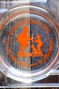 dp-260204-60 HOWARD JOHNSON'S VINTAGE GLASS ASHTRAY