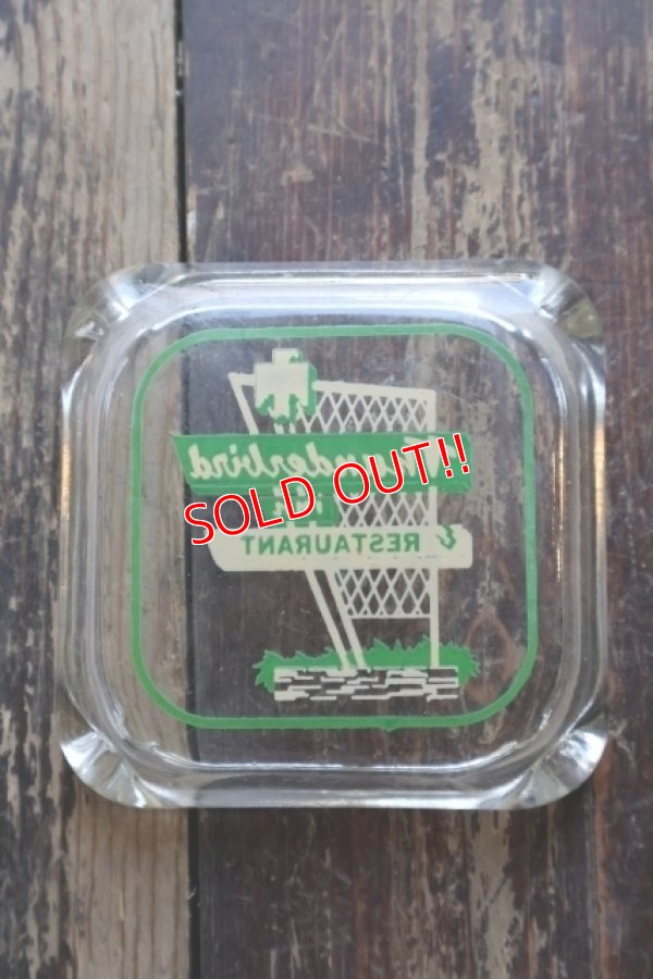 画像4: dp-260204-60 Thunderbird Inn RESTAURANT VINTAGE GLASS ASHTRAY