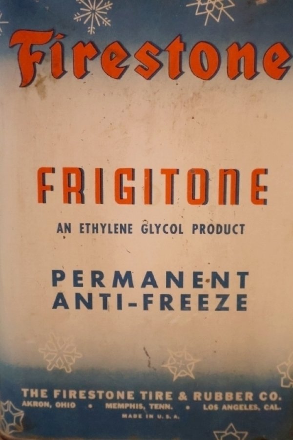 画像2: dp-260204-73 Firestone FRIGITONE PERMANENT ANTI-FREEZE ONE U.S. GALLON CAN