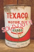 dp-260204-109 TEXACO / MOTOR OIL ONE U.S. QUART CAN