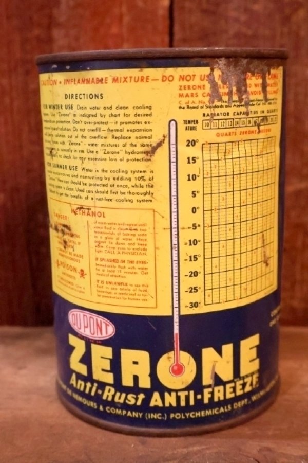 画像3: dp-260204-115 DU PONT / Anti-Rust ANTI-FREEZE ONE U.S. QUART CAN
