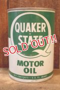 dp-260204-86 QUAKER STATE 1950's-1960's MOTOR OIL ONE U.S. QUART CAN