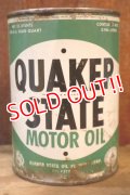 dp-260204-105 QUAKER STATE MOTOR OIL 1940's ONE U.S. QUART CAN