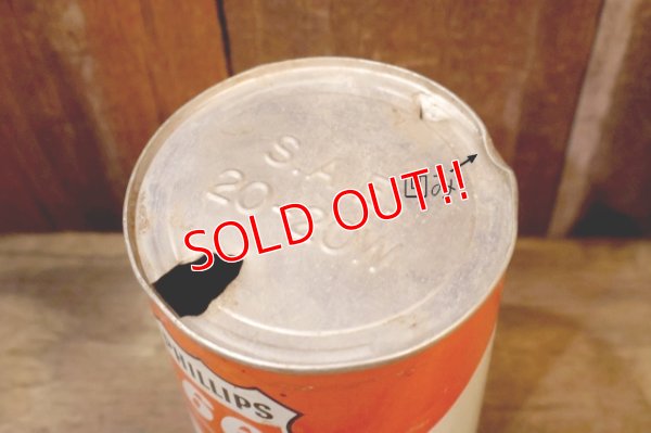 画像6: dp-260204-85 PHILLIPS 66 / SIXTY-SIX ONE U.S. QUART CAN