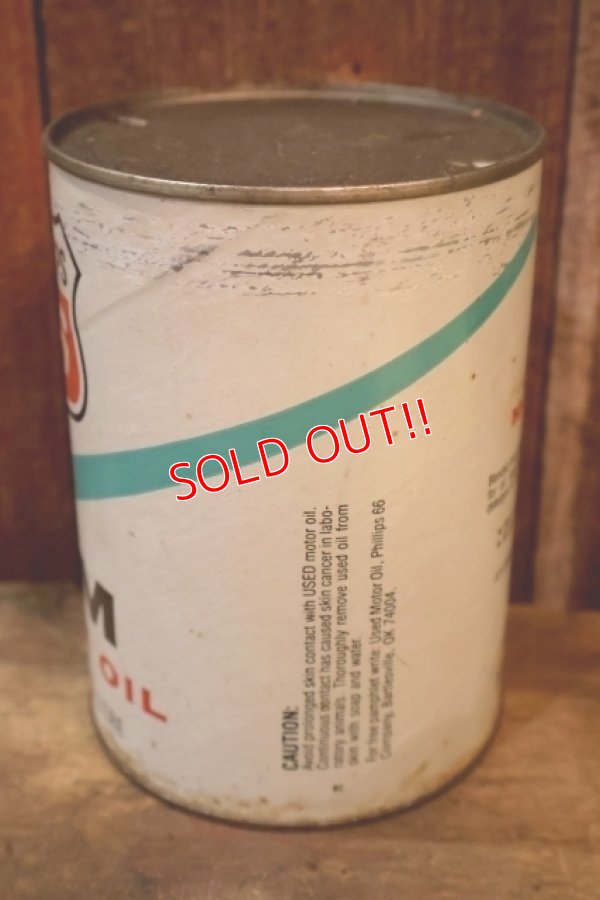 画像4: dp-260204-89 DU PONT / PHILLIPS 66 / MM MOTOR OIL ONE U.S. QUART CAN