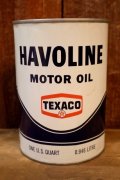 dp-260204-108 TEXACO / HAVOLINE MOTOR OIL ONE U.S. QUART CAN