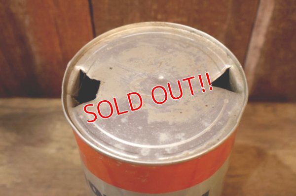 画像6: dp-260204-87 Mobil Mobiloil 1950's-1960's ONE U.S. QUART CAN