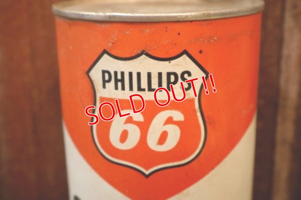 画像2: dp-260204-85 PHILLIPS 66 / SIXTY-SIX ONE U.S. QUART CAN