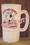 ct-260204-10 BUD LIGHT 1987 SPUDS MACKENZIE Plastic Mug