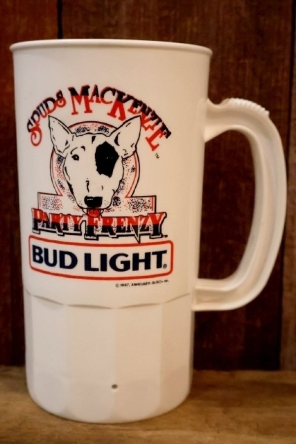 画像1: ct-260204-10 BUD LIGHT 1987 SPUDS MACKENZIE Plastic Mug