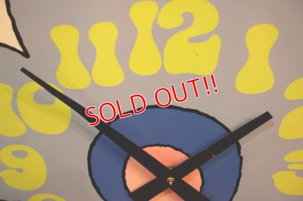 画像3: dp-260204-47 7 Up × Peter Max / 1970's Wall Clock