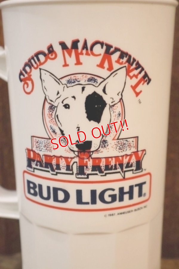 画像3: ct-260204-10 BUD LIGHT 1987 SPUDS MACKENZIE Plastic Mug