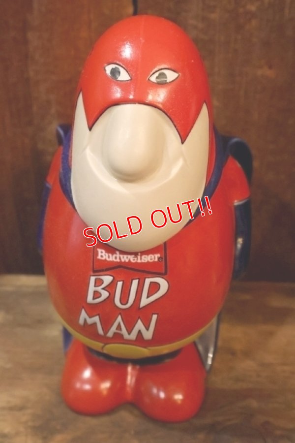 画像2: ct-260106-15 Budweiser / BUD MAN 1980's Ceramic Stein Beer Mug