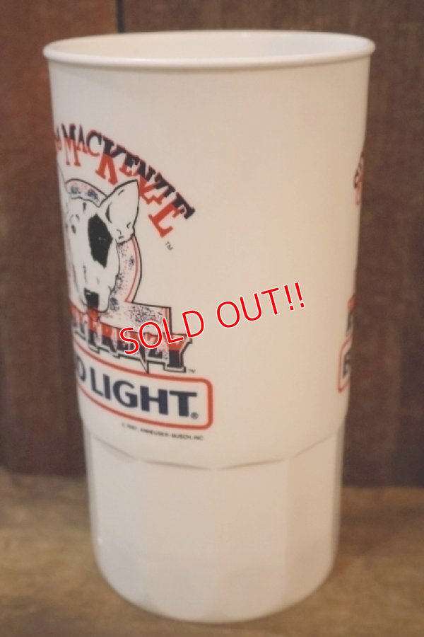 画像4: ct-260204-10 BUD LIGHT 1987 SPUDS MACKENZIE Plastic Mug