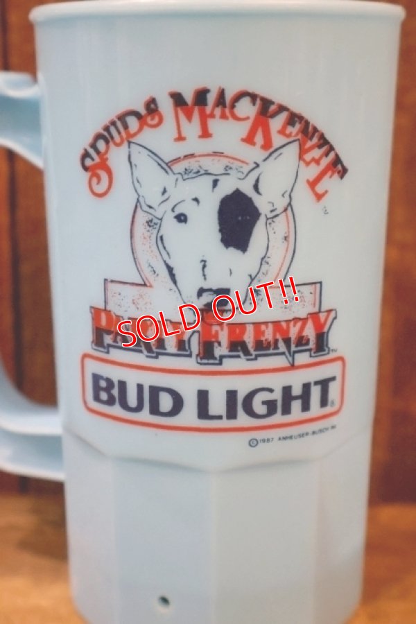 画像2: ct-260204-09 BUD LIGHT 1987 SPUDS MACKENZIE Plastic Mug