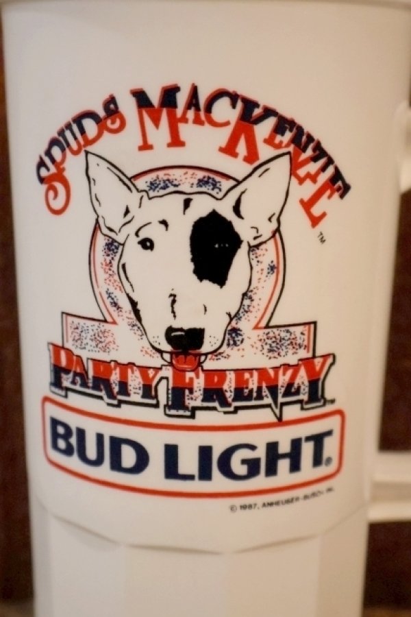 画像2: ct-260204-10 BUD LIGHT 1987 SPUDS MACKENZIE Plastic Mug