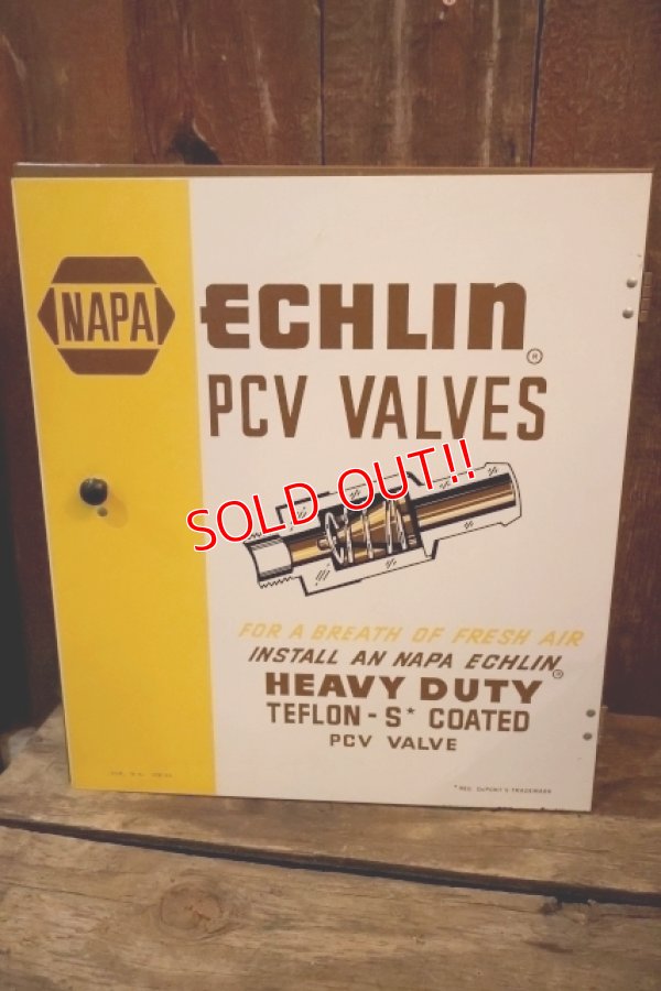 画像1: dp-260204-22 NAPA ECHLIN PCV VALVES 1960's Metal Cabinet