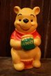 画像1: ct-251105-60 Winnie the Pooh / PLAY PAL PLASTIC 1970's Plastic Coin Bank (1)