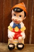 ct-251201-53 Pinocchio / PLAY PAL PLASTIC 1970's Plastic Coin Bank