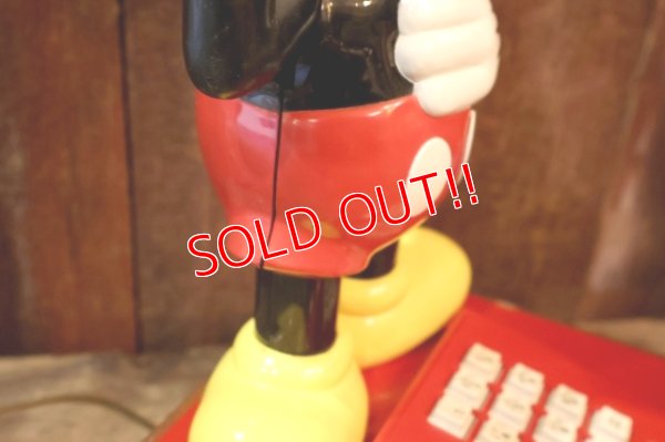 画像13: ct-260106-14 Mickey Mouse / 1970's Telephone