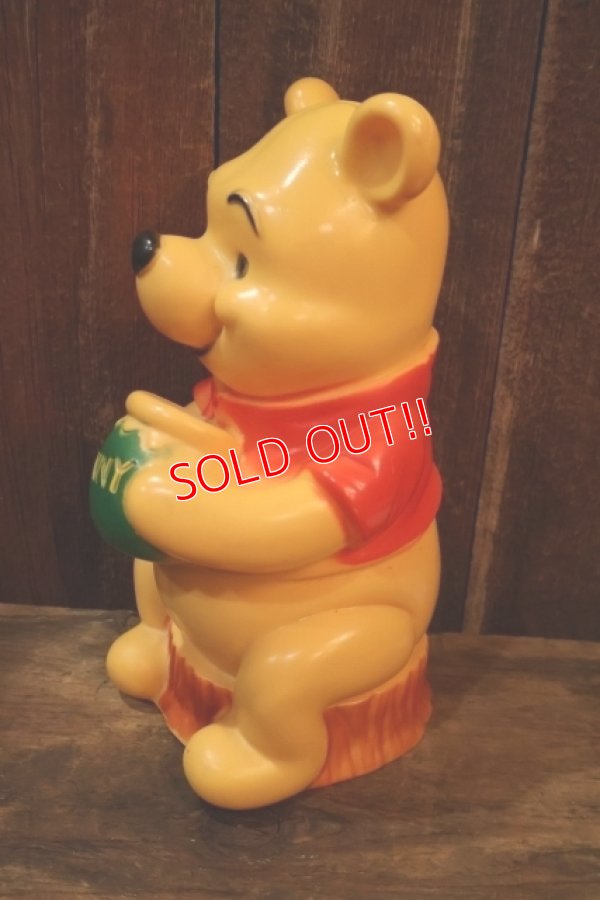 画像4: ct-251105-60 Winnie the Pooh / PLAY PAL PLASTIC 1970's Plastic Coin Bank