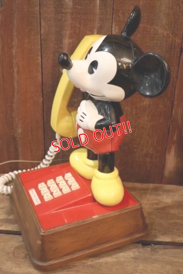 画像4: ct-260106-14 Mickey Mouse / 1970's Telephone