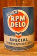 画像1: dp-260204-37 SUPER RPM DELO SPECIAL LUBRICANTING OIL ONE U.S. GALLON CAN (1)