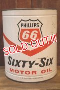 dp-260204-92 PHILLIPS 66 SIXTY-SIX MOTOR OIL ONE U.S. GALLON CAN